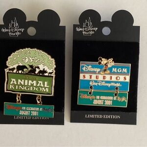 Disney Pins Signed by the Artist